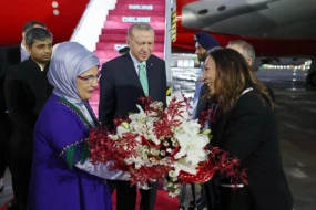 Ərdoğan Hindistanda - FOTO