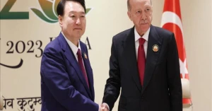 Ərdoğan Cənubi Koreya lideri ilə görüşdü
