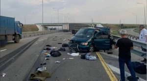 Rusiyada ağır yol-nəqliyyat hadisəsində 4 nəfər öldü