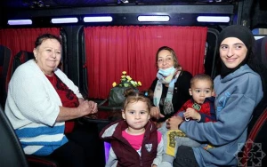 Daha 123 nəfər Ağalıya köçürüldü - FOTOLAR