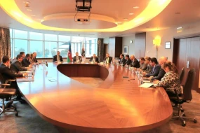 Vəkillər Kollegiyasının rəhbərliyi ilə İntizam Komissiyasının üzvləri arasında görüş keçirildi - FOTO