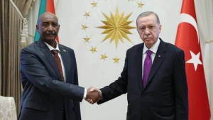 Ərdoğan Sudan Suverenlik Şurasının sədri ilə görüşdü