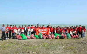 “Xəzəri qoruyaq” şüarı ilə genişmiqyaslı ekoloji aksiya keçiriləcək - FOTOLAR