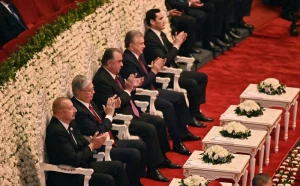 İlham Əliyev Düşənbədə konsertə baxdı - YENİLƏNDİ (FOTO)