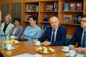 Minsk Dövlət Linqvistik Universitetində Azərbaycan dili və mədəniyyəti mərkəzi açıldı - FOTOLAR