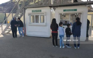 “Laçın” buraxılış məntəqəsində erməni sakinlərin sərbəst keçidi təmin edildi - FOTOLAR