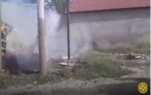 Kürdəmirdə dərzi sexi yandı