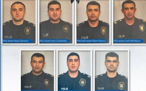 Həlak olan polislərimizin FOTOLARI