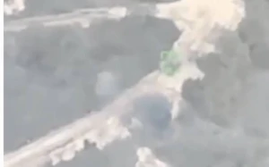 Ermənilərə məxsus zirehli döyüş texnikası məhv edildi - VİDEO