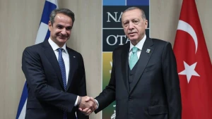 Ərdoğan Yunanıstanın Baş naziri Miçotakisi qəbul etdi