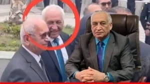 Şəhid dəfnində qəhqəhə çəkərək gülən iş adamı: \"Yanımdakı şəxs isə...\" - AÇIQLAMA