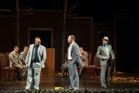 “Ah, bu uzun sevda yolu” tamaşası 50-ci dəfə nümayiş olunacaq - FOTOLAR