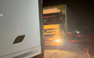 Ermənilərə göndərilən ərzaq Xankəndiyə çatdırıldı - VİDEO