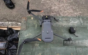 Şuşa ətrafında kvadrokopter müsadirə edildi - FOTO