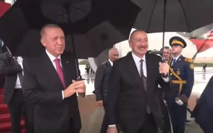 Naxçıvanda Ərdoğanı İlham Əliyev qarşıladı - YENİLƏNDİ (VİDEO)