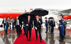 Əliyevlə Ərdoğan arasında maraqlı dialoq - VİDEO