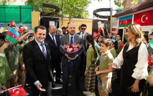 Ərdoğanın oğlu Bakıdadır - FOTOLAR