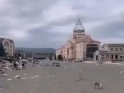 Ermənilər Xankəndini bu vəziyyətə salıb tərk etdilər –  VİDEO 