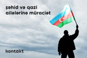 “Kontakt” şəhid və qazi ailələrinə borc öhdəliklərinin ləğvi ilə bağlı müraciət etdi