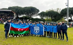 \"Sabah\" İtaliyadakı turnirdə 5-ci oldu 