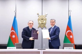 Baş Prokurorluq ilə Hesablama Palatası memorandum imzaladı - FOTOLAR