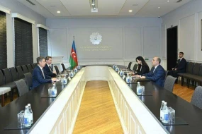 Emin Əmrullayev Rusiya səfiri ilə görüşdü - FOTO