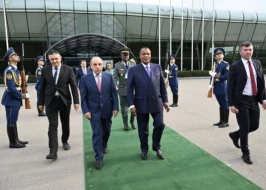Konqo Prezidentinin Azərbaycana rəsmi səfəri başa çatdı