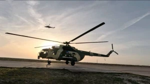 Hərbi pilotlar təlim-məşq uçuşlarını icra ediblər - VİDEO