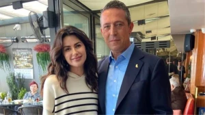 Nesrin Cavadzadə \"Fənərbağça\"nın prezidenti ilə görüşdü: \"Helikopterini çağırdım, özü gəldi”