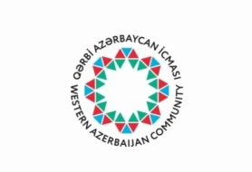 Qərbi Azərbaycan İcması bəyanat yaydı
