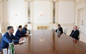 Prezident qəbul keçirdi 