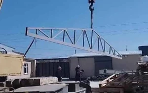 Sumqayıtda qanunsuz tikili söküldü - VİDEO