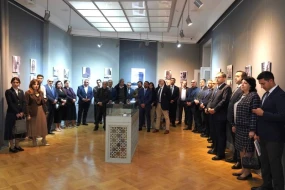 İçərişəhərdə \"Fotolarda canlanan tarix\" adlı fotosərginin bağlanış mərasimi keçirildi - FOTOLAR