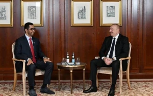 Prezident BƏƏ-nin sənaye və qabaqcıl texnologiyalar naziri ilə görüşdü - YENİLƏNDİ (FOTO)