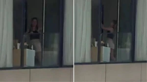 Evində rəqs edən qadını gizli şəkildə videoya çəkib TikTok-da paylaşdı