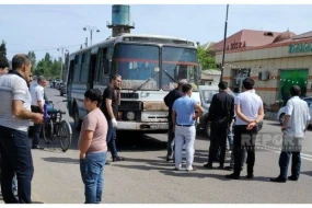 Lənkəranda avtomobil piyadanı vuraraq öldürdü - FOTO
