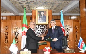 Ali Məhkəmə ilə Əlcəzair Ali Məhkəməsi arasında Memorandum imzalandı - FOTOLAR