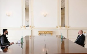 Prezident MUSLİM İnstitutunun direktorunu qəbul etdi