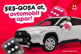 “Kontakt”ın “Şeş-qoşa” kampaniyasında artıq 30 754 manat uduldu - Avtomobil uduşu davam edir
