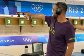 Atıcımız 25 metr məsafədə 8-ci oldu - Paris-2024