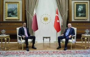 Ərdoğan Qətər əmiri ilə görüşdü