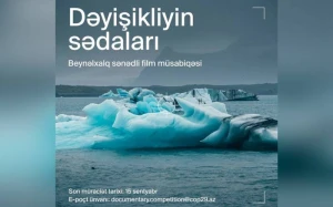 COP29 beynəlxalq sənədli film müsabiqəsinə start verir