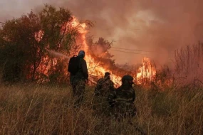 Türkiyənin göndərdiyi təyyarələr Afinadadır - Yunanıstan alovla mübarizə aparır (FOTOLAR)