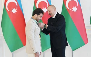 Prezidentin idmançılarla görüşünün VİDEOSU