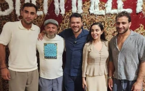 Leyla Əliyeva Hidayət və Zelimlə görüşdü - VİDEO/FOTO