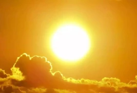 Çin səmasında eyni anda 7 günəş göründü - VİDEO