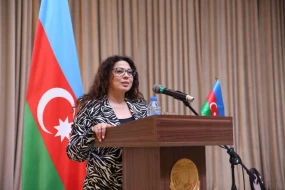 Səbinə Salmanova növbəti izdihamlı görüş keçirdi - FOTOLAR