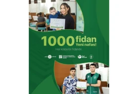 “Yeni nəfəs” layihəsi çərçivəsində 1000 ağac əkilib 