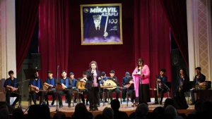 Aşıq Mikayıl Azaflının 100 illik yubileyi qeyd olundu - FOTOLAR