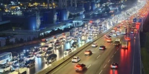 Bakıda bu yollarda tıxac var - SİYAHI